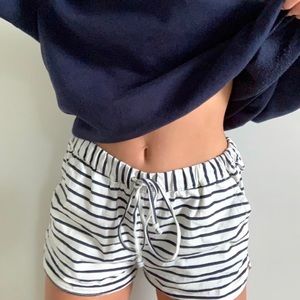 j crew striped shorts